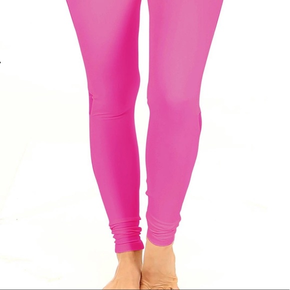 Mika Yoga Kaya Mesh Back Leggings NWOT Violet - Picture 4 of 8